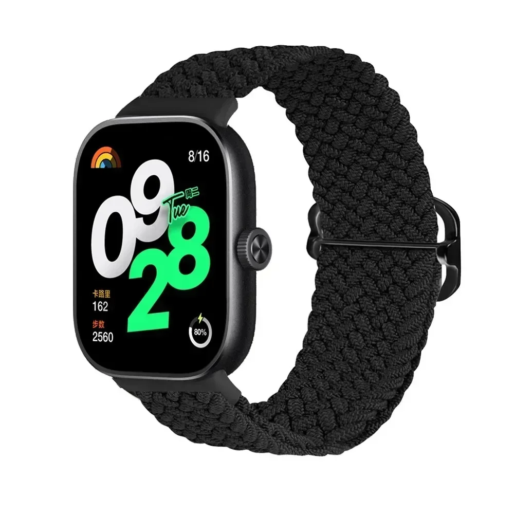 Breathable Nylon Loop Replaceable Smart Watch Strap