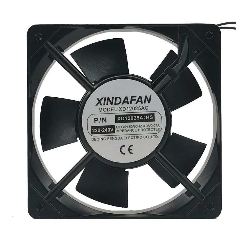 

Xindafan XD12025A2HS 12cm 220V 12025 AC aluminum frame cooling fan