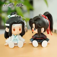 Mo Dao Zu Shi Wei Wuxian Lan Wangji BL PVC Figure Doll Toy Keychain Pendant Bag Acc Official Cosplay The Untamed MDZS 2
