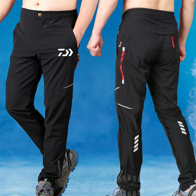 Daiwa New Fishing Clothing Summer Quick Dry Pants Men Reflective