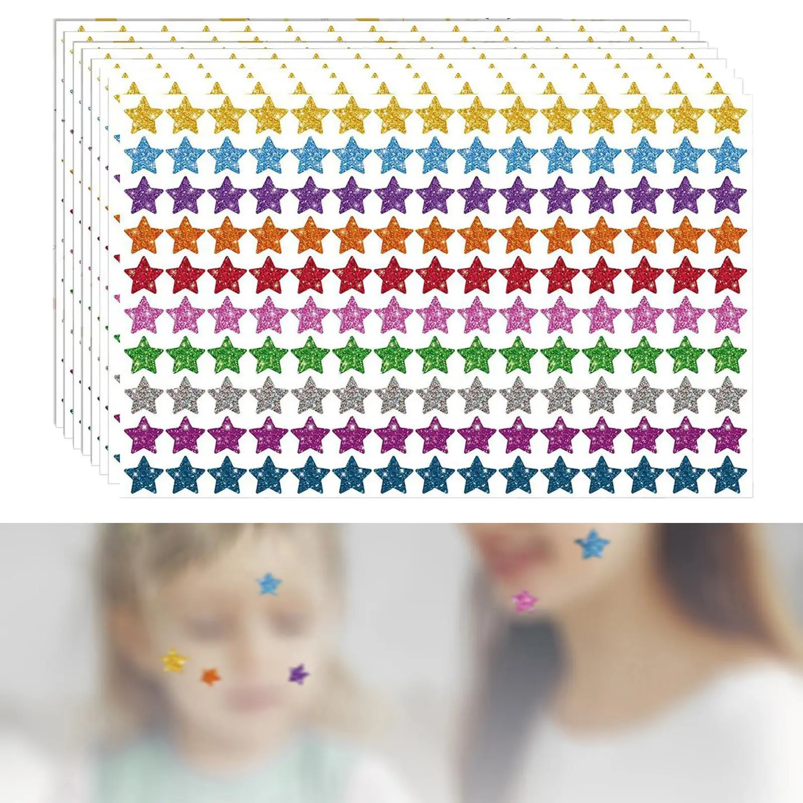 

Star Stickers for Kids Reward Behavior Chart Sticker for Classroom Scrapbook