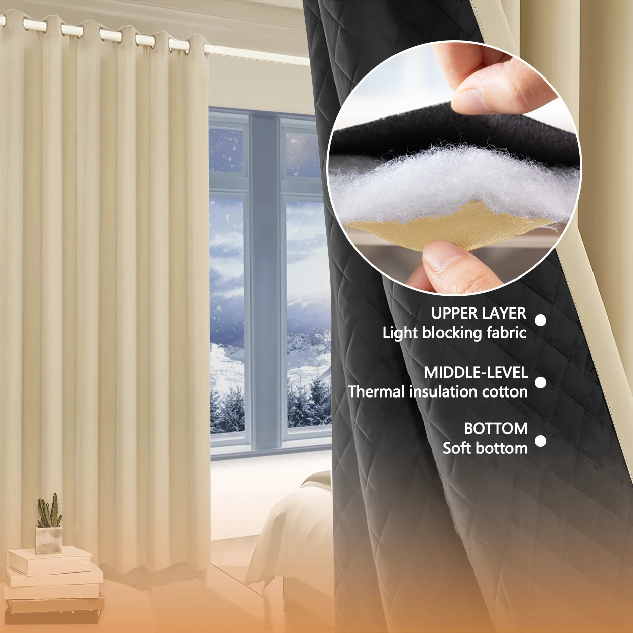 1Panel-Thickeneded-Cotton-Insulation-Curtains-in-Winter-Quilted-Warm ...