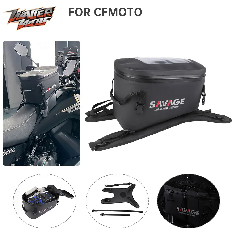 Motorcycle Tank Bags Motorcycle Quick Release Tank Bags For CFMOTO 450MT CF 450 700 MT 700MT Luggage Storage Bag Carrier Cargo Boxes Navigation Bag