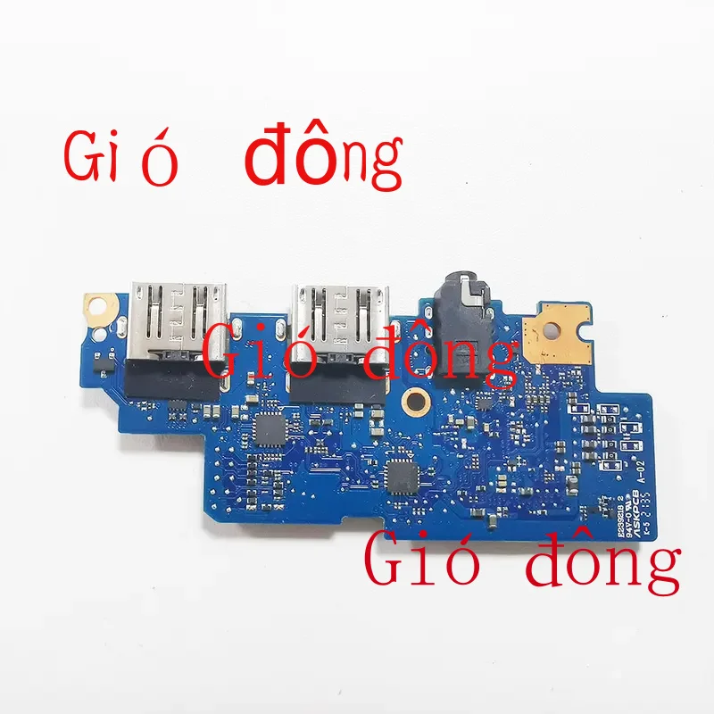 For HUAWEI MateBook D16 HVY-WAP9 2021 2022 Laptop USB Jack Headphone Audio interface Board NB2715_UB_V9 NB5533_UB_V3