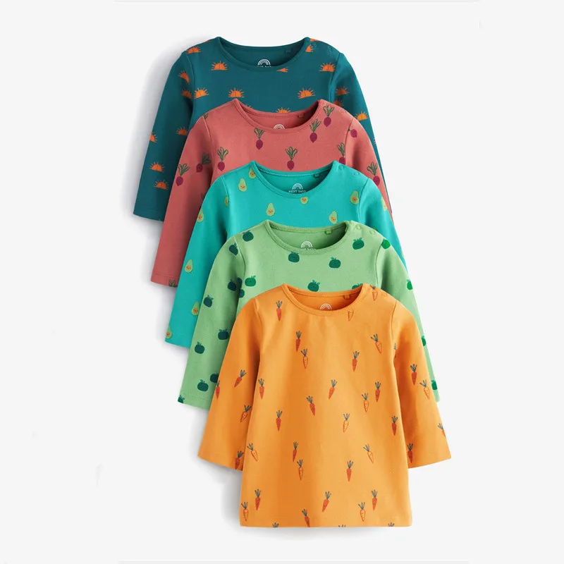 

European And American Style Children's Long Sleeved T-shirt, Boys' Cotton Comfortable Spring And Autumn New Printed T-shirt