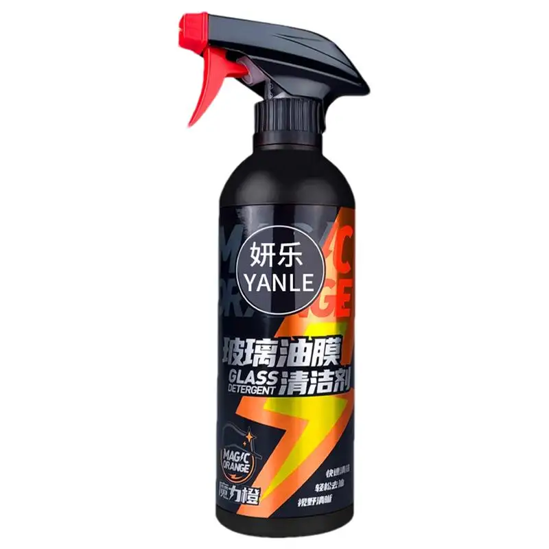 

500ml Car Glass Oil Film Remover Glass Cleaner Restorer To Remove Dirt Water Stains Windshield Cleaner Auto Refurbishing Agent