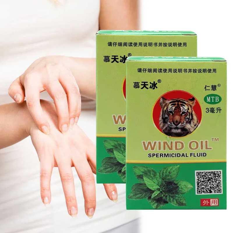 3ML Tiger Balm Wind Oil Essence Relieve Dizziness Headache Sickness Medicated Prevent Mosquito Bites Oil Abdominal Pain Ointment Pain Relief Cream