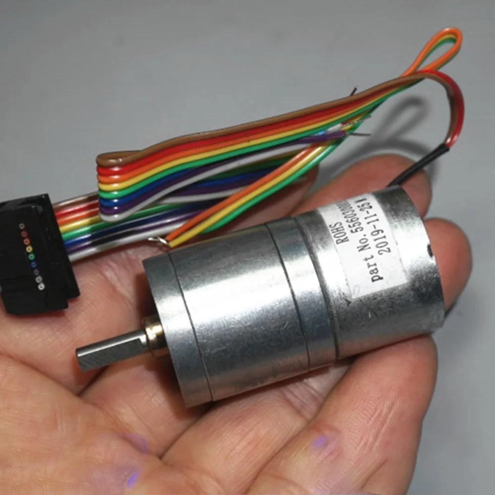 Mini 25Ga310 Gear Motor Dc 5V 9V 12V 41Rpm Slow Speed Full Metal Gearbox Electric Reducer Reduction Ratio 141:1 Large Torque