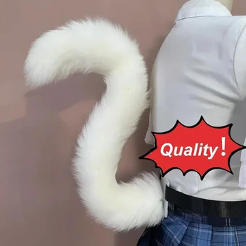 Lolita Furry Cosplay Code di animali Festa di Halloween Gioco di ruolo Costume cosplay coda di scimmia di volpe sexy Puntelli per prestazioni anime Kawaii