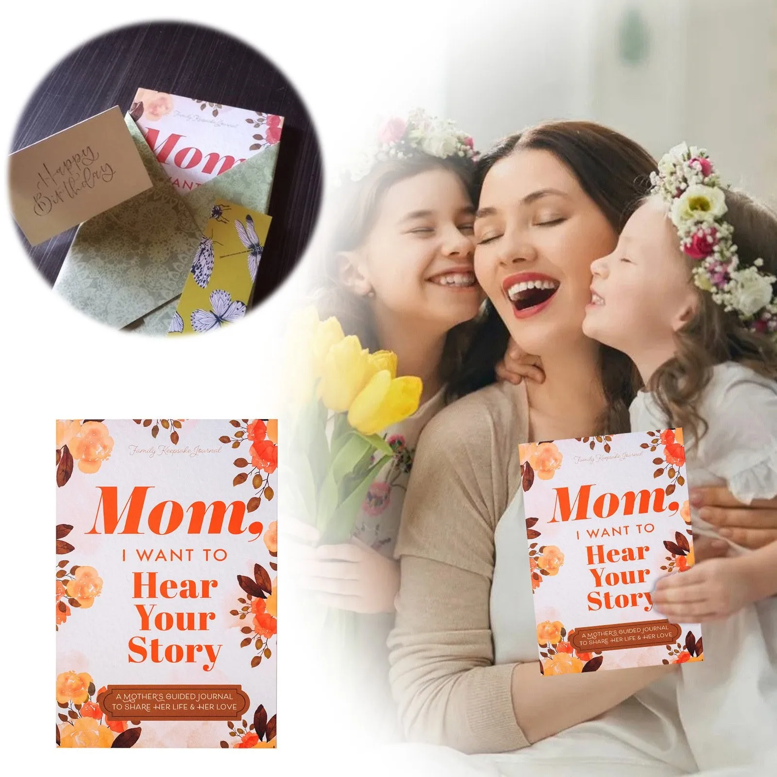 Mom I Want To Hear Your Story: A Mother’S Guided Journal To Shares Her Life & Her Love 2