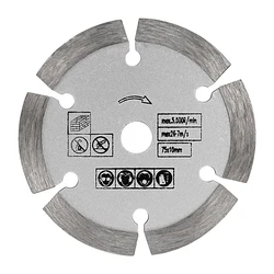 Premium 76mm Wood Cutting Disc for Circular Saw - Ideal for Precise Woodworking and Metal Cutting