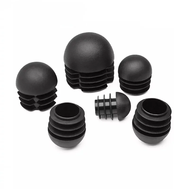 16Pcs 플라스틱 원형 파이프 플러그 튜브 엔드 캡 13-38mm 미끄럼 방지 의자 다리 발 먼지 커버 바닥 보호 패드 가구 액세서리