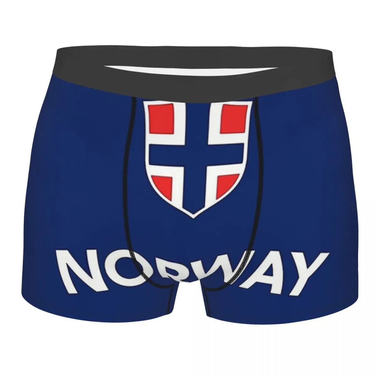 

Norway Flag Men's Panties Norway Norwegian Flag Men Boxer Underwear Cotton for Male Large Size Lot Soft