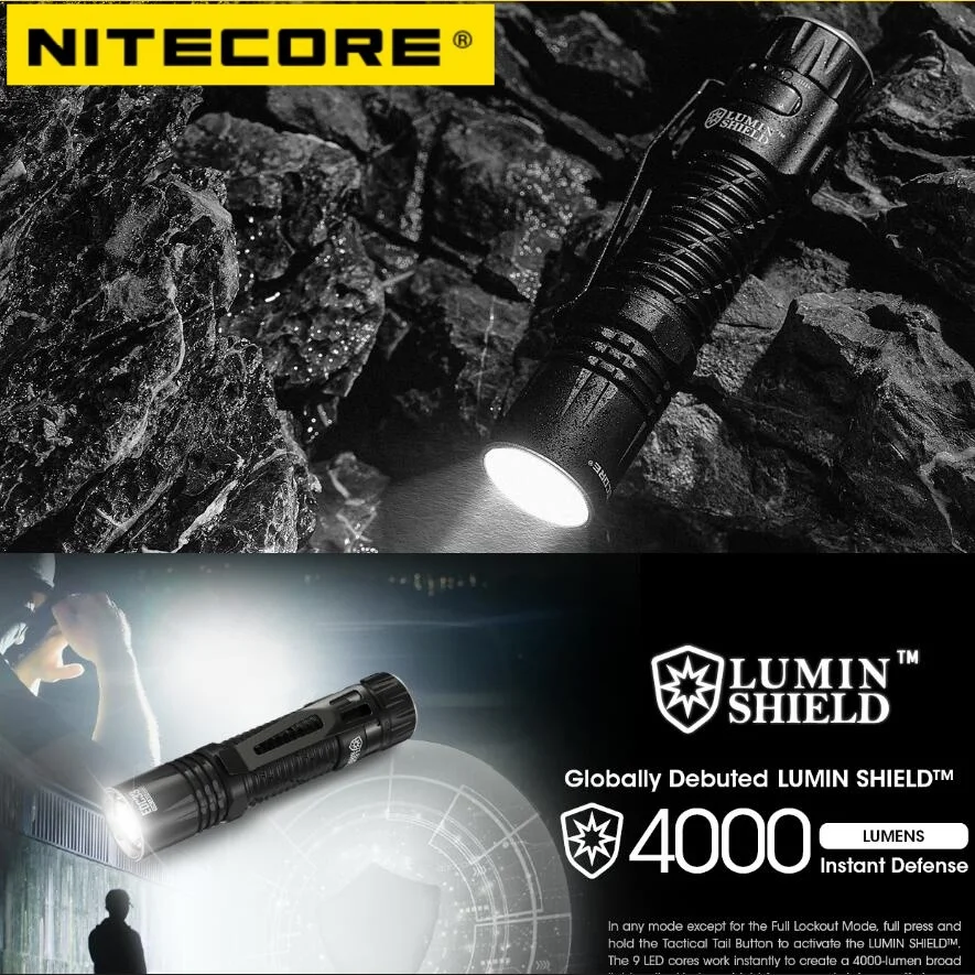 

Перезаряжаемый фонарик NITECORE EDC33 USB-C 450 люмен