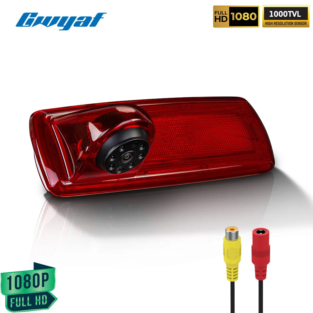 AHD 1080P 차량 후방 백업 후진 카메라, Opel Vauxhall Vivaro Renault Traffic & Nissan Primastar, 10m 케이블