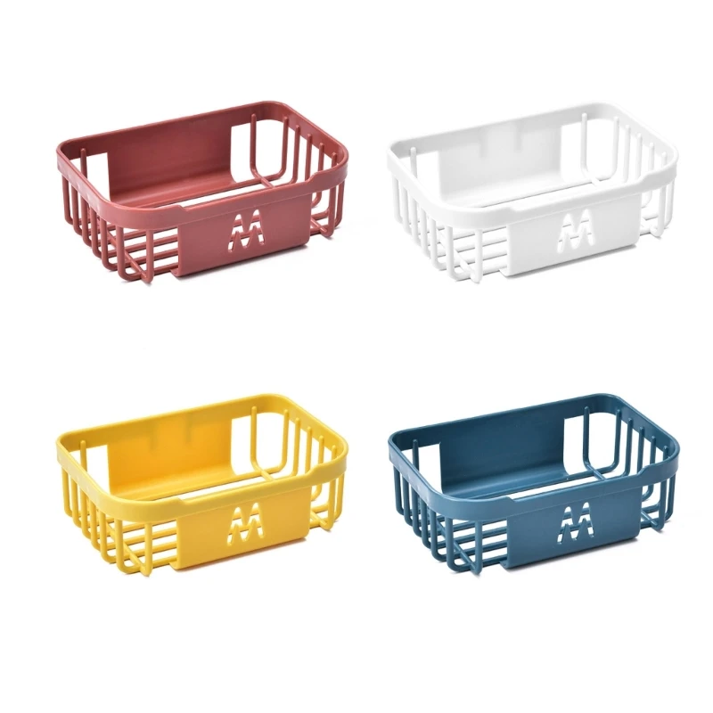 

Remote Control Holder Wall Mount Plastic Storage Basket for Home Office School
