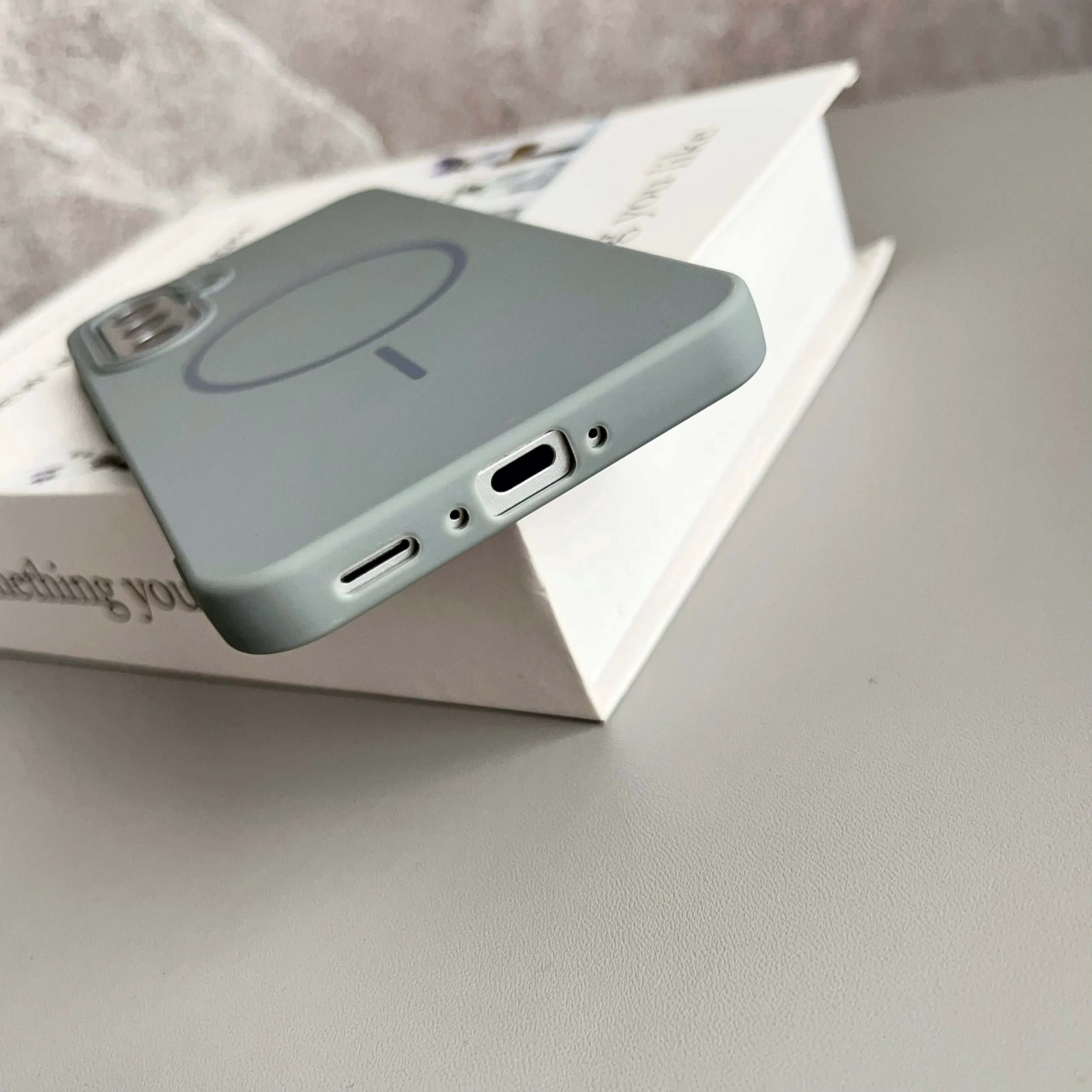 Matte Skin Magnetic Protective Phone Case