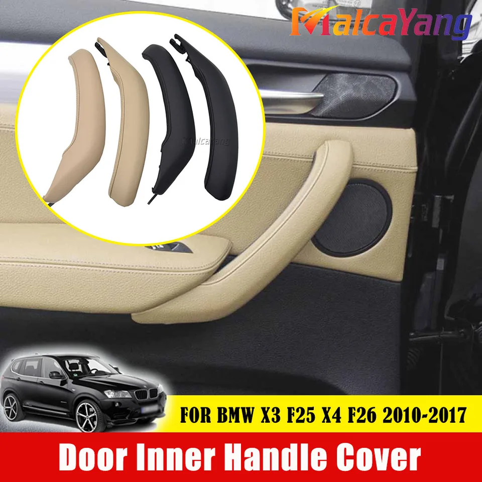 Accesorio Plástico Puerta BMW Fácil Montaje Tirador Interior De Puerta Izquierda Delantera Para BMW X3 F25 Y X4 F26 (2011-2017) - Color Negro Interior Door Handle Bmw X3 X4 Negro