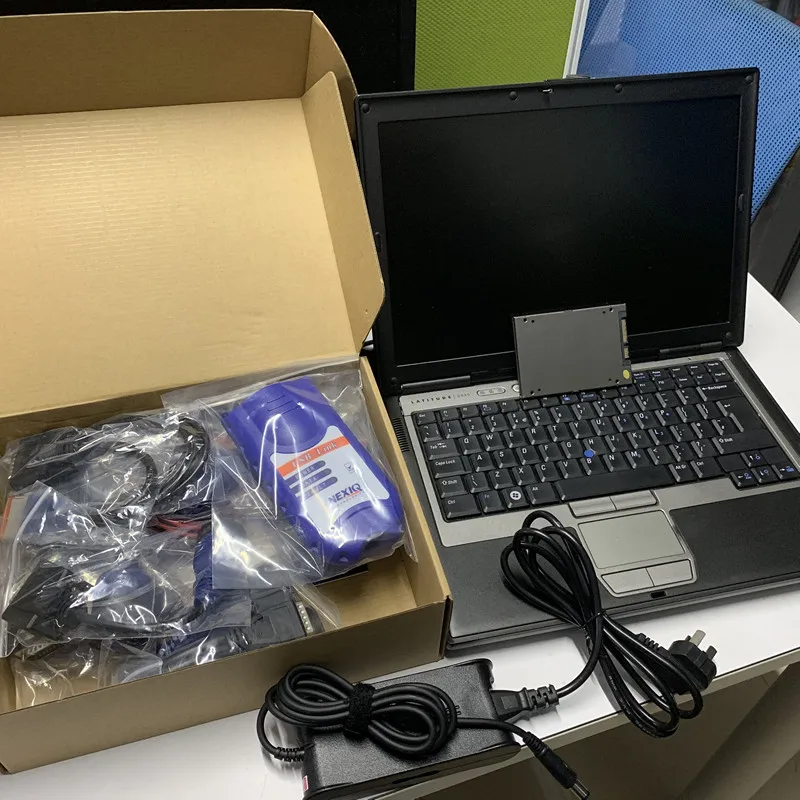 ForN exiq USB Link 125032 Diesel Truck Interface Diagnostic Tool For Truck Read Fault With D630 Laptop