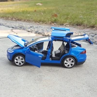 Halolo New1:32 Tesla MODEL X  MODEL3 Alloy Car Model Diecasts & Toy Vehicles Toy Cars Kid Toys For Children Gifts Boy Toy 2