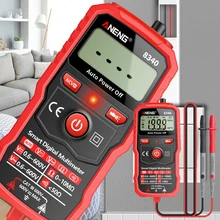 

Digital Multimeter Ultra-thin storage Professional Multimetro Auto Voltmeter Resistance Handhold Testers ANENG 8340 M118A SZ08