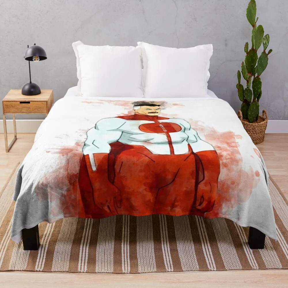 

Невероятное одеяло Omni-Man * акварель * плед кровать модные мягкие кровати тяжелые тепловые одеяла для путешествий