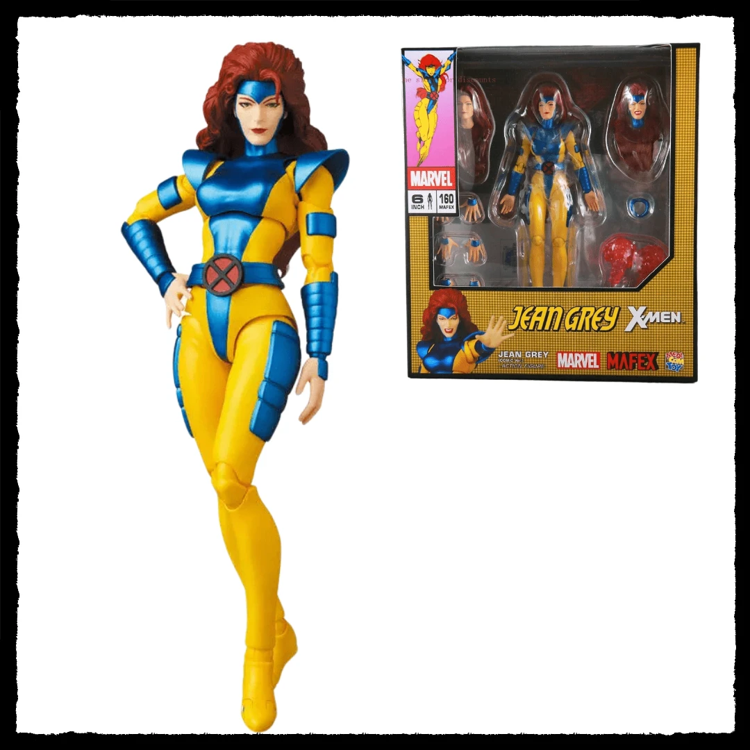 

In Stock MAFEX 160 Jean Grey (COMIC Ver.) 2024 Re-release X-MEN No.160 Medicom Action Figures Toys Collection Gifts
