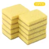 10pcs  Household Kitchen Dishwashing Cleaning Sponge Wipe Kitchen Sponge Water-absorbent Non-stick Pan And Dishwashing 2
