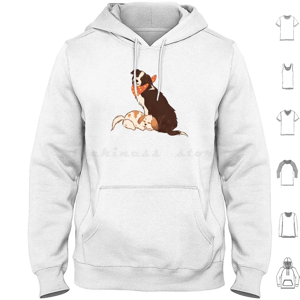 

Dogs For Everybody Hoodie cotton Long Sleeve Funny Women Mom Funny Sister Family Girlfriend Kids Friends Happy Happy Holidays