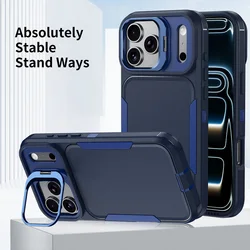 Ultimate 360° Full Protection Heavy Duty Case with Alloy Lens Holder Cover - iPhone 13 Pro Max (Dard Blue)
