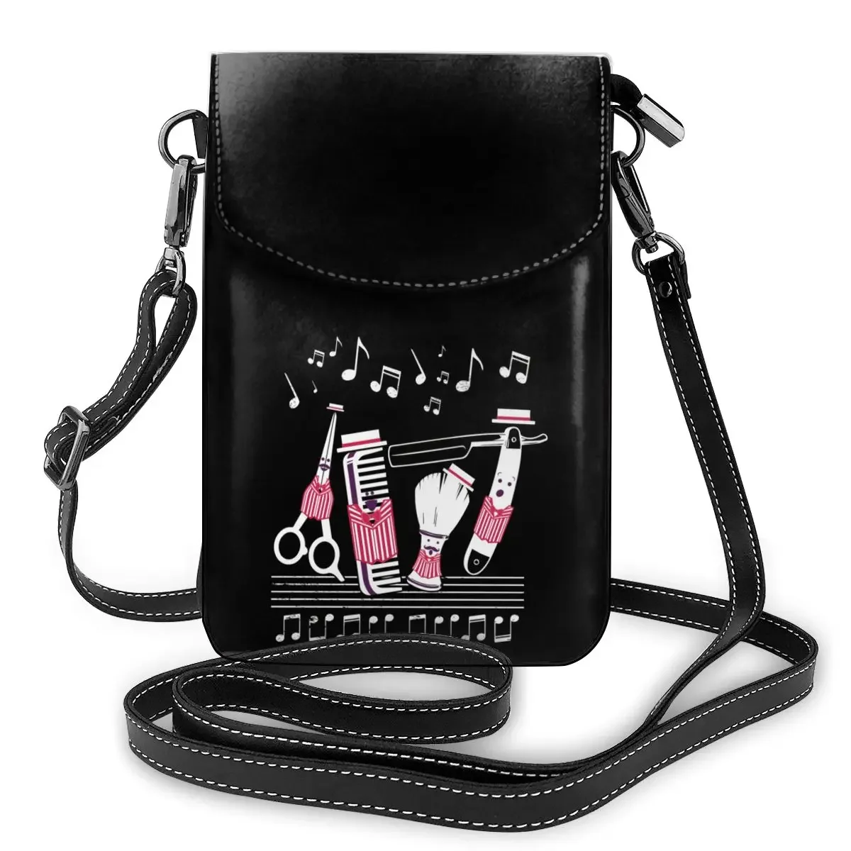 

Hairdresser Shoulder Bag Business Leather Women Bags Female Gift Aesthetic Purse