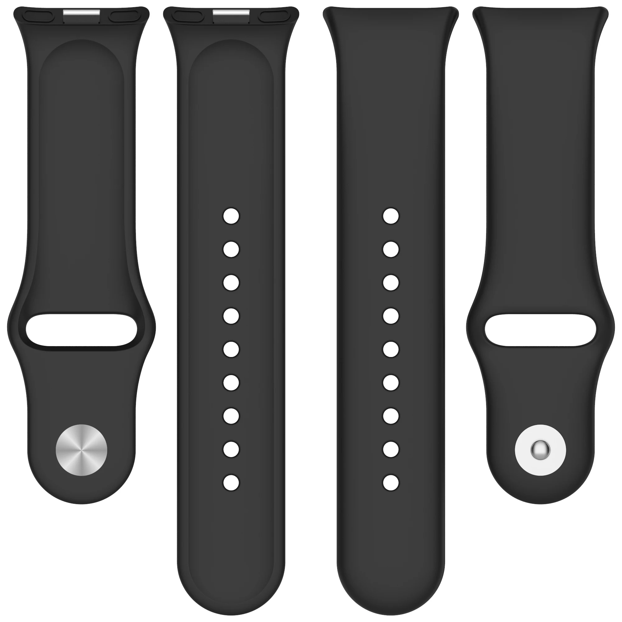 Soft Silicone Sport Watch Band - Replacement Wrist Strap