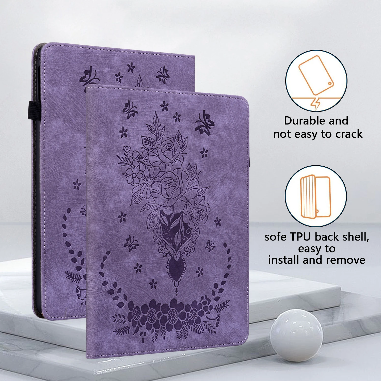 Rose Flower Protective Case