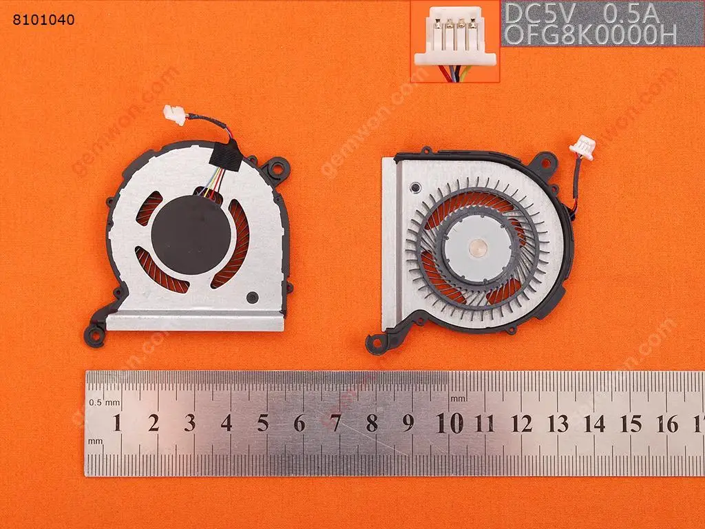 Ventola Di Raffreddamento Per Laptop Per Hp Folio 1040 G3 Sinistra