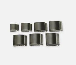 10pcs Silver Watch Strap Extender Set with Clasp Links (12mm silver)