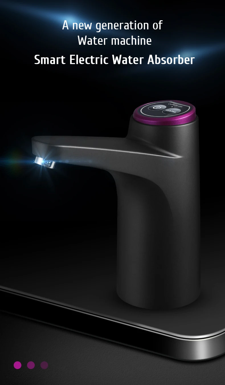 Description Picture 2 of itemMini bucket water, large bucket water, intelligent electric water pump, water intake artifact, suction pump