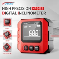NOYAFA Digital Inclinometer Angle Protractor NF-566S Mini Magnetic Spirit Level Precision Measurement Angle Gauge with Backlight 1
