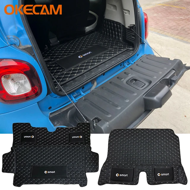 Tapis de Protection pour coffre de voiture, boîte arrière pour Smart Fortwo  Forfour 451 453, boîte de rangement de bagages, accessoires de tapis  anti-poussières et anti-rayures - AliExpress