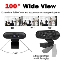 High Definition 1080P USB Webcam Camera Laptop Computer Camera With Built-in Microphone For Live Streaming Conference Video Call - Image 3