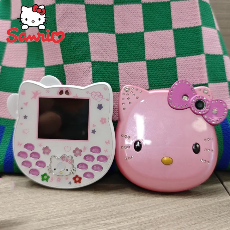 Hello Kitty Cellulare Flip Music Phone Dual Sim Lovely Student Phone Mini Phone Kawaii Alla Moda Regalo Di Compleanno Per Ragazze