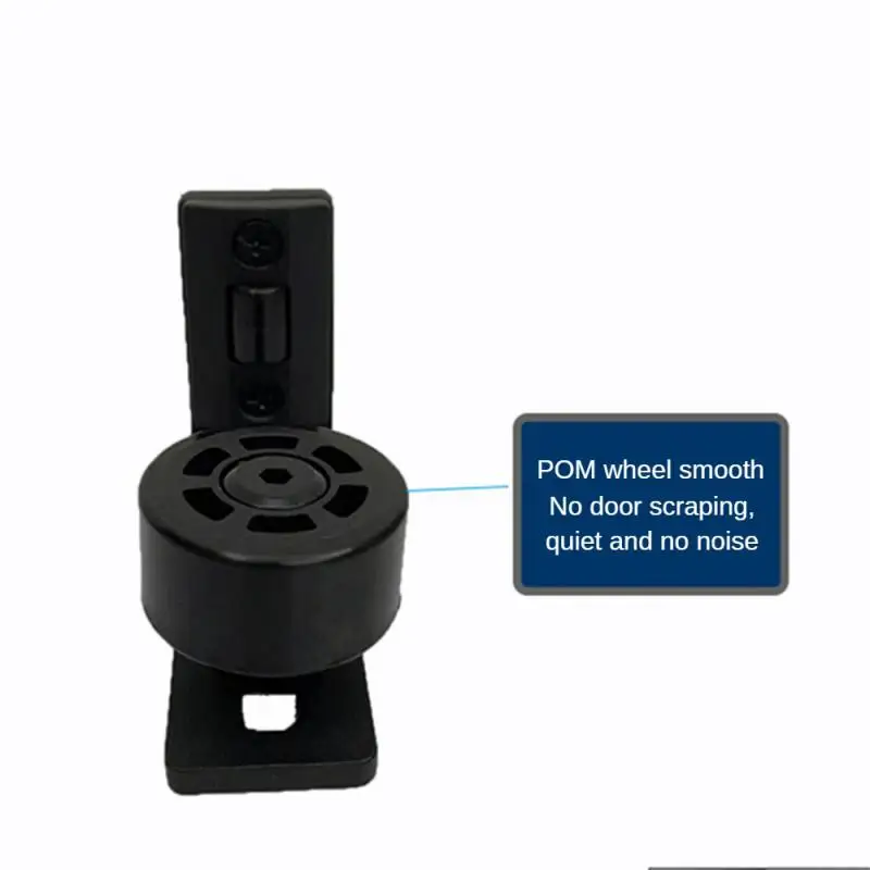 Locator for Barn Doors Beautiful Adjustable Stable Stylish Hardware Accessories Swing Stopper Double Pulley Guide Limiter