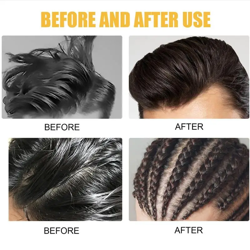 50g Natural Fast Drying Hair Pomade Hold Dreadlocks Hair Pomade For Men Lock Gel With High Shine All Day Hold Hair Gel 2