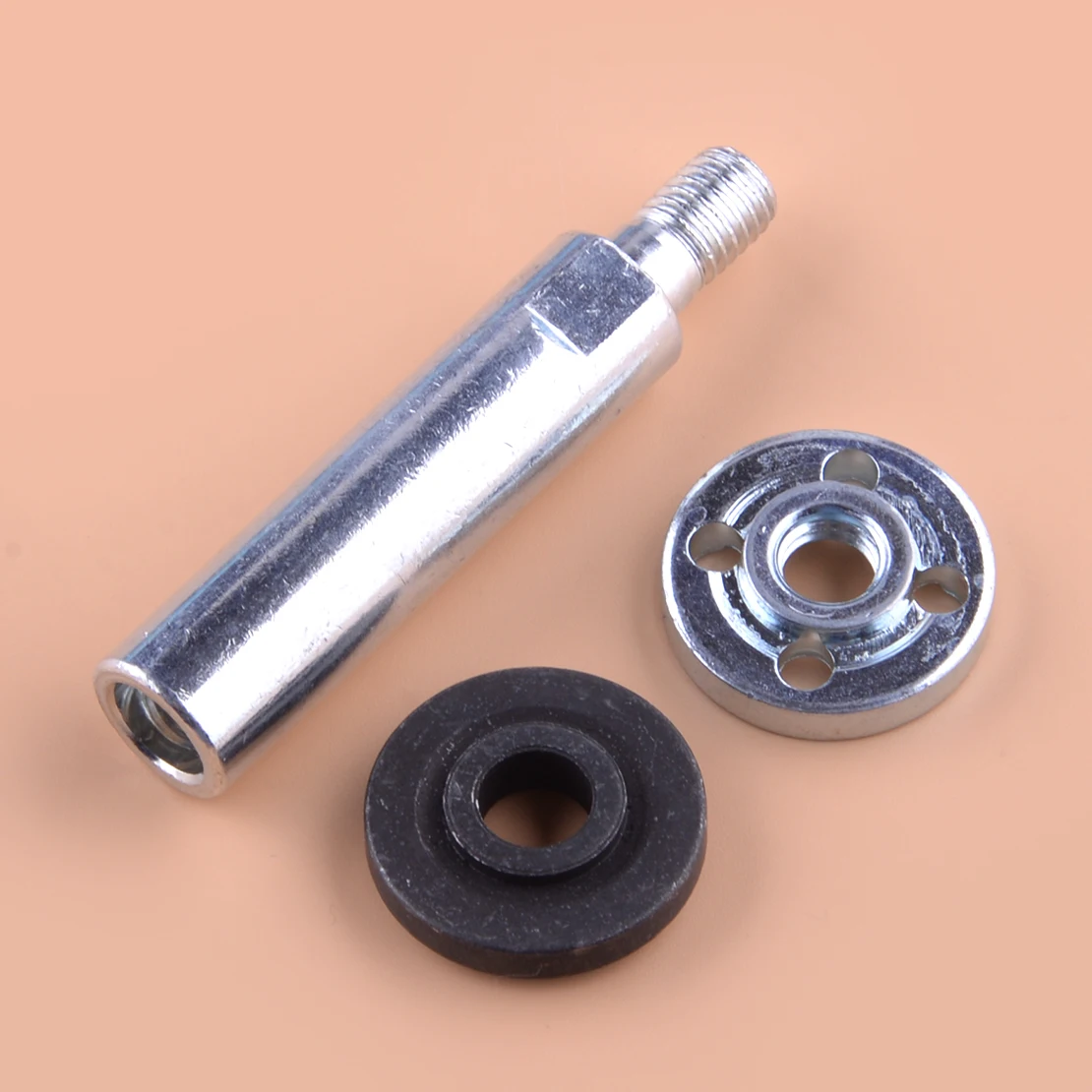 

3Pcs Silver Angle Grinder Extension Connecting Rod Rotating Extended Shaft Group Shank for Polishing Machine Mold Opener