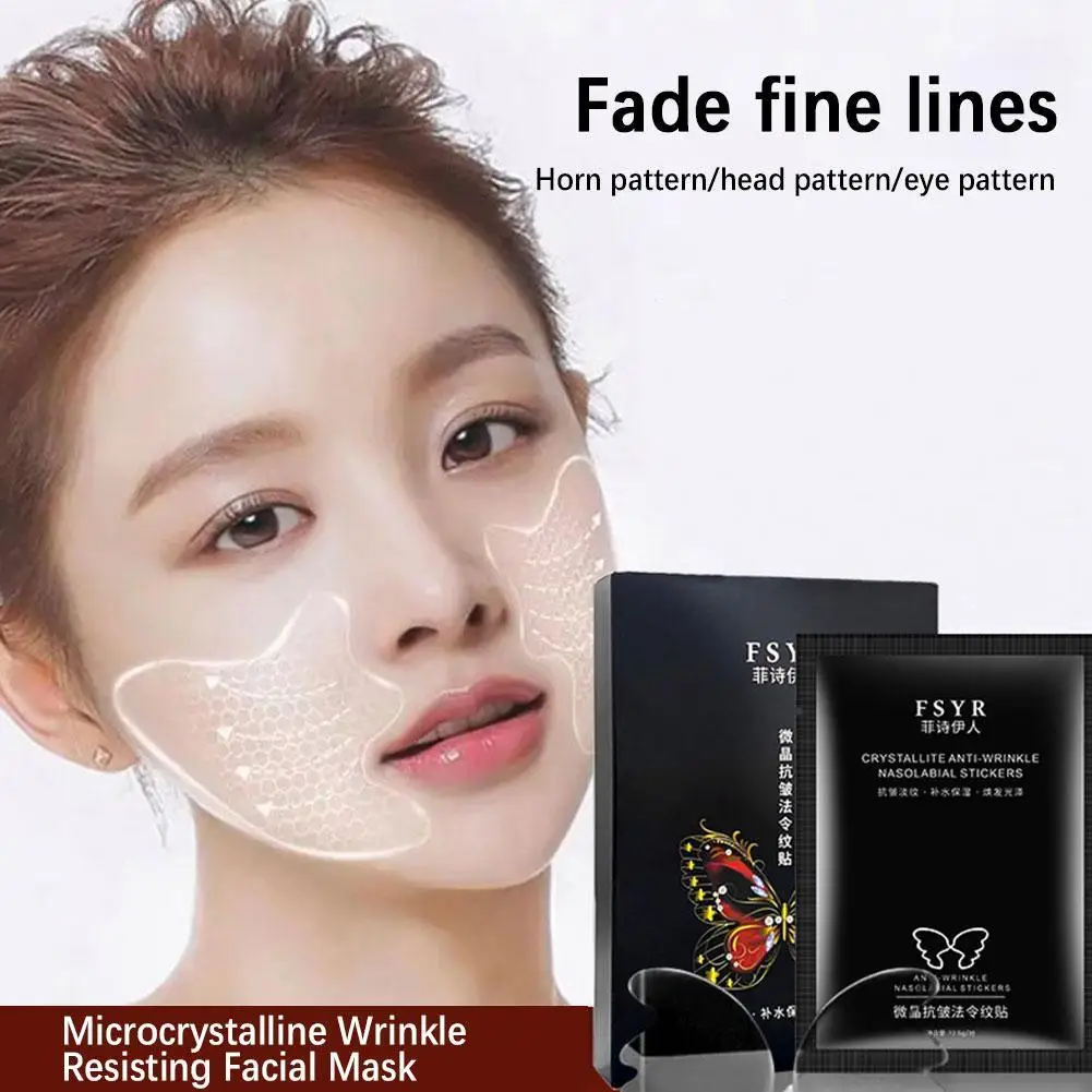 

5 Pair Anti Wrinkle Face Cheek Sticker Eye Mask Face Forehead Wrinkle Patches Anti-aging Mask Frown Line Removal Lift Up Tape