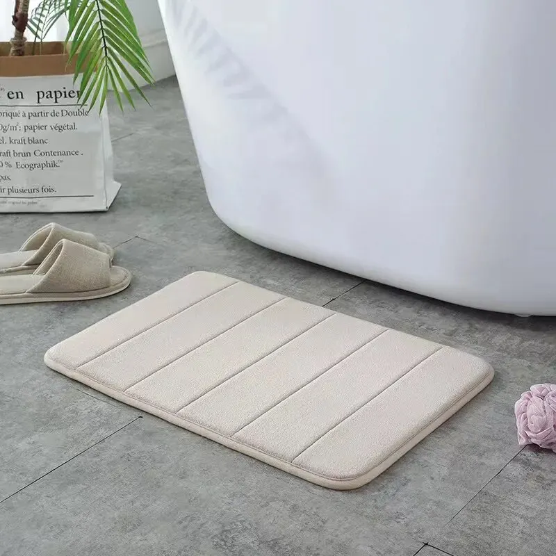 Description Picture 5 of itemVikama Bathroom Mat Foot Mat Kitchen Mat Floor Mat Carpet For Kitchen Carpet For Bath Carpet For Bathroom Coral Velvet Carpet