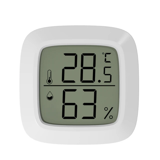 Mini LCD Digital Thermometer Hygrometer Indoor Room Temperature