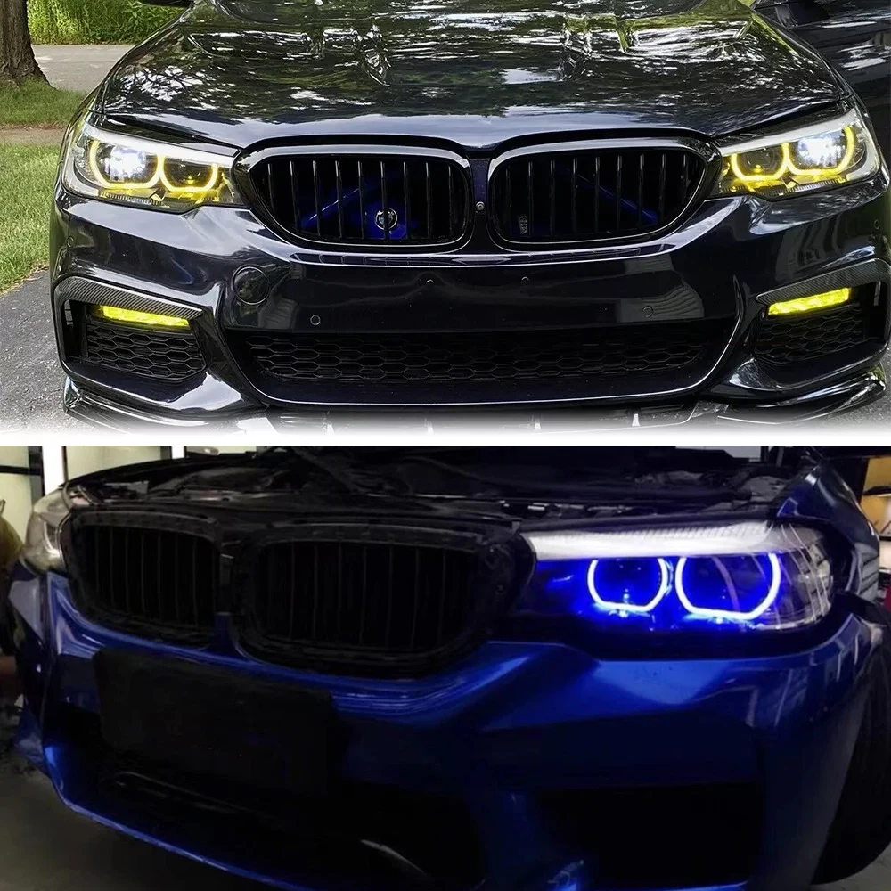 BMW 5 시리즈 G30 G31 F90 M5 2017-2020 LED 헤드라이트 주간 주행등 모듈 보드 칩 63117214934