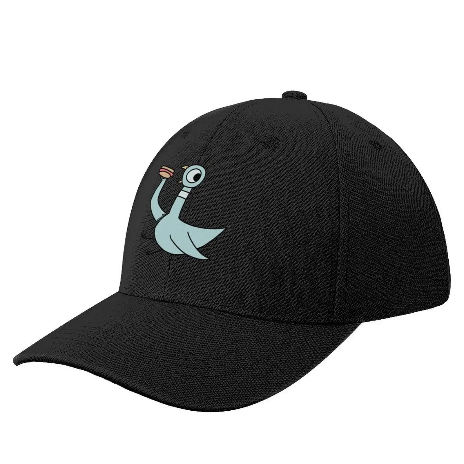 

Don't Let The Pigeon with a hotdog fan art Baseball Cap derby hat Beach Outing fishing hat western Hat Girl'S Hats Men's