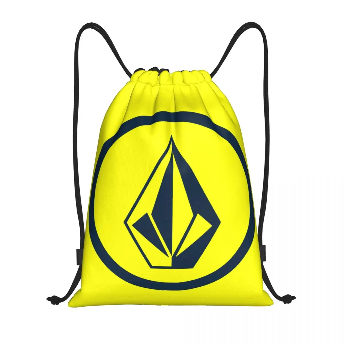 

Volcoms Stone Surfboard Skate Drawstring Backpack Sports Gym Bag for Men Women Shopping Sackpack