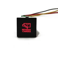 Enhanced Car LED Light with Radar Battery Switch Button (Reverse camera)